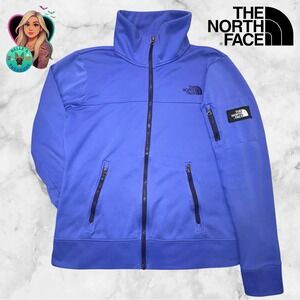 The North Face Women Medium Mayzie Jacket Starry Purple Full Zip  Pocket Stretch